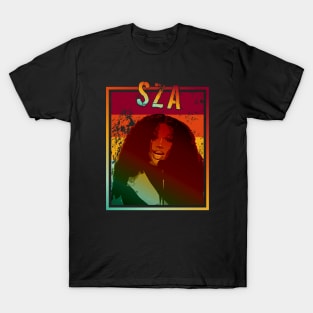 SZA | Retro poster | Potrait T-Shirt